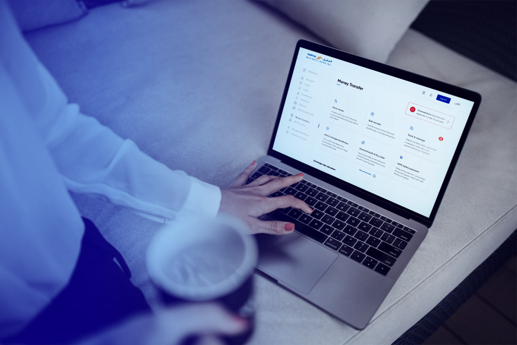 Online Banking Business Banking Mashreq Al Islami